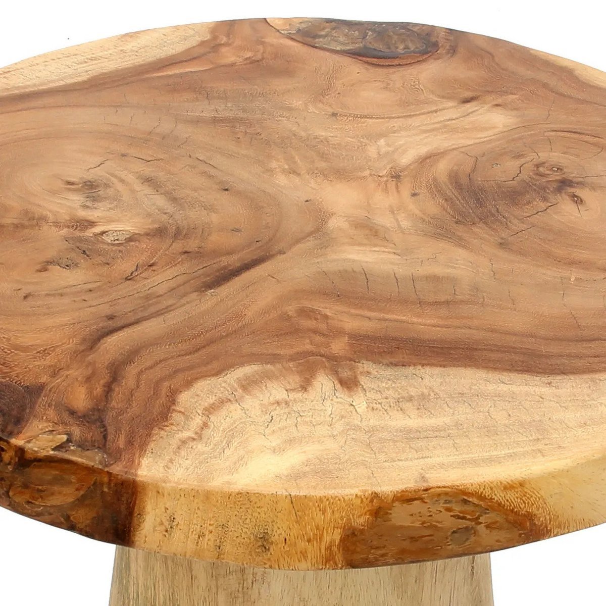 Bijzettafel Timber Conic Naturel - BUVV Home