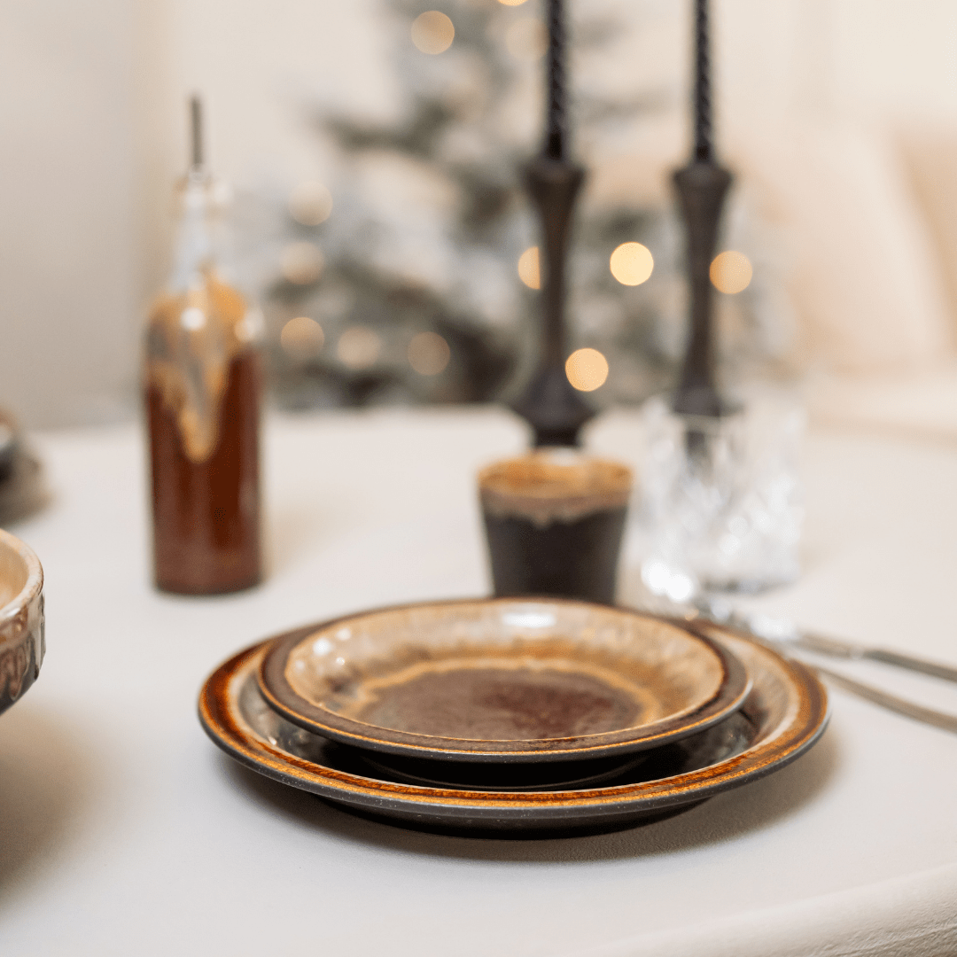Dinerbord Pottery Mocha (Ø26 cm) - Bord - BUVV Home