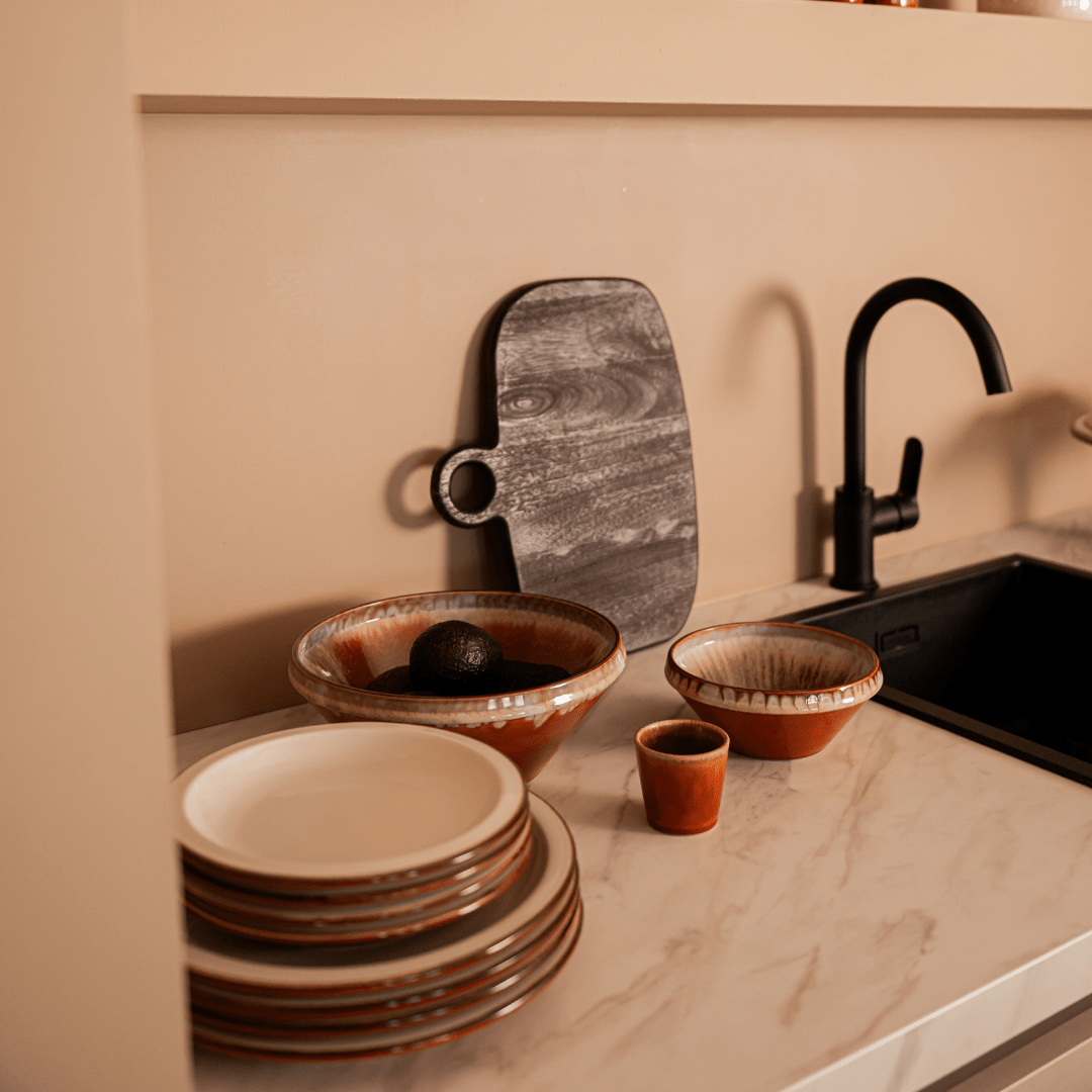 Espresso Kopje Pottery Caramel -Koffiekopje-BUVV Home
