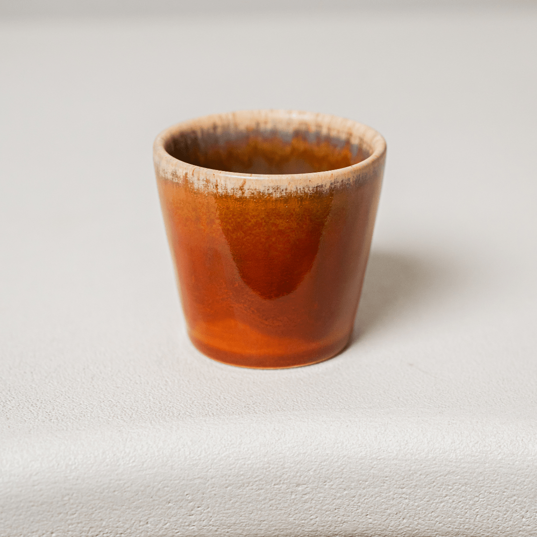 Espresso Kopje Pottery Caramel -Koffiekopje-BUVV Home