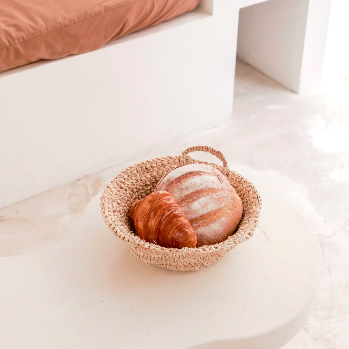 Geweven Raffia schaal RAGA (2 maten) - Schaal - BUVV Home