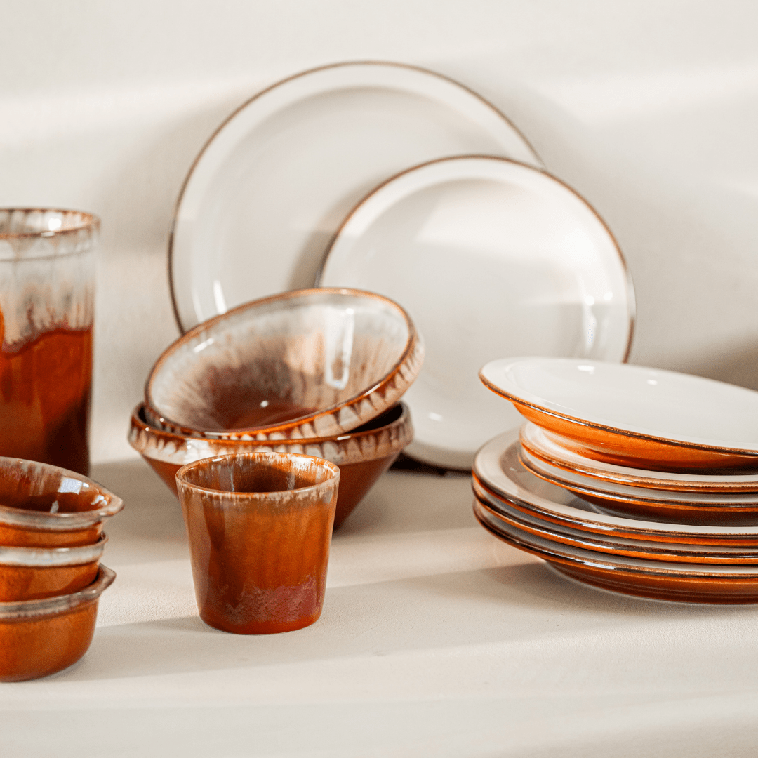 Lungo Kopje Pottery Caramel -Koffiekopje-BUVV Home