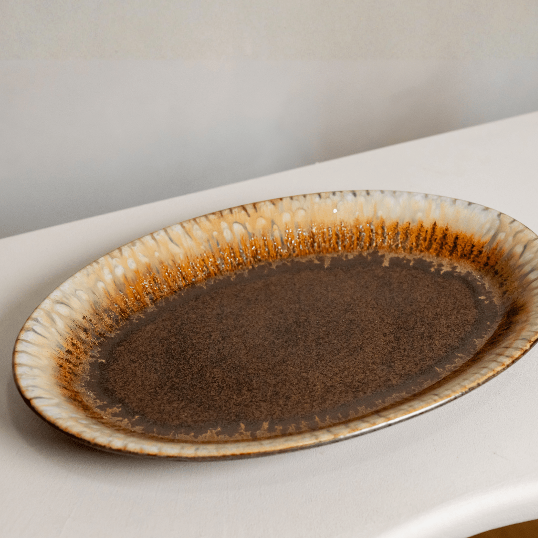 Schaal Pottery Mocha (46 cm) - Schaal - BUVV Home