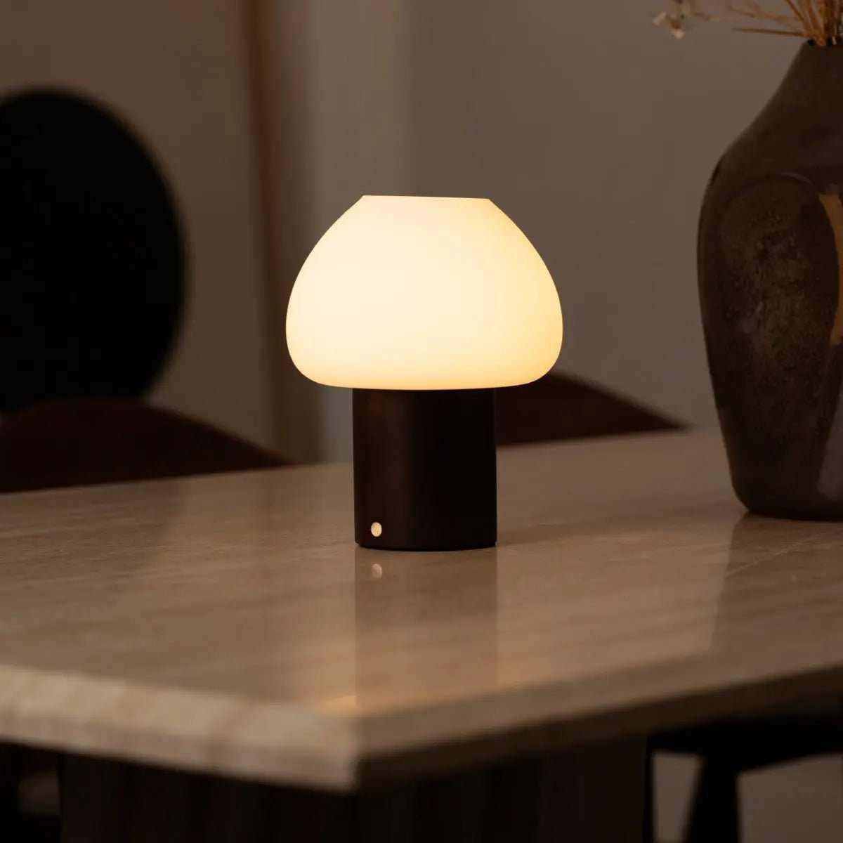 Tafellamp Fynn Donkerbruin -Lamp-BUVV Home