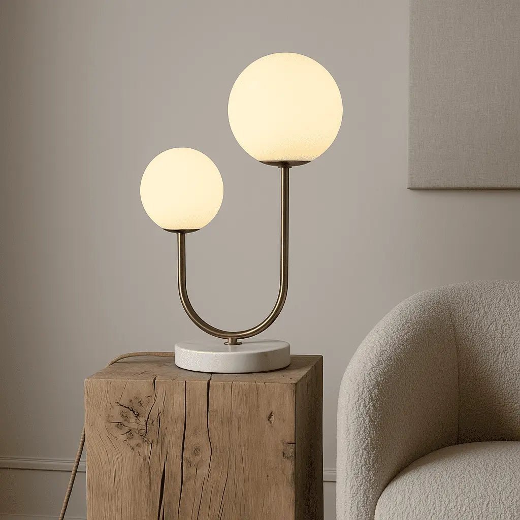 Tafellamp Giorgia Marmer - Lampen van Matglas - Lamp - BUVV Home