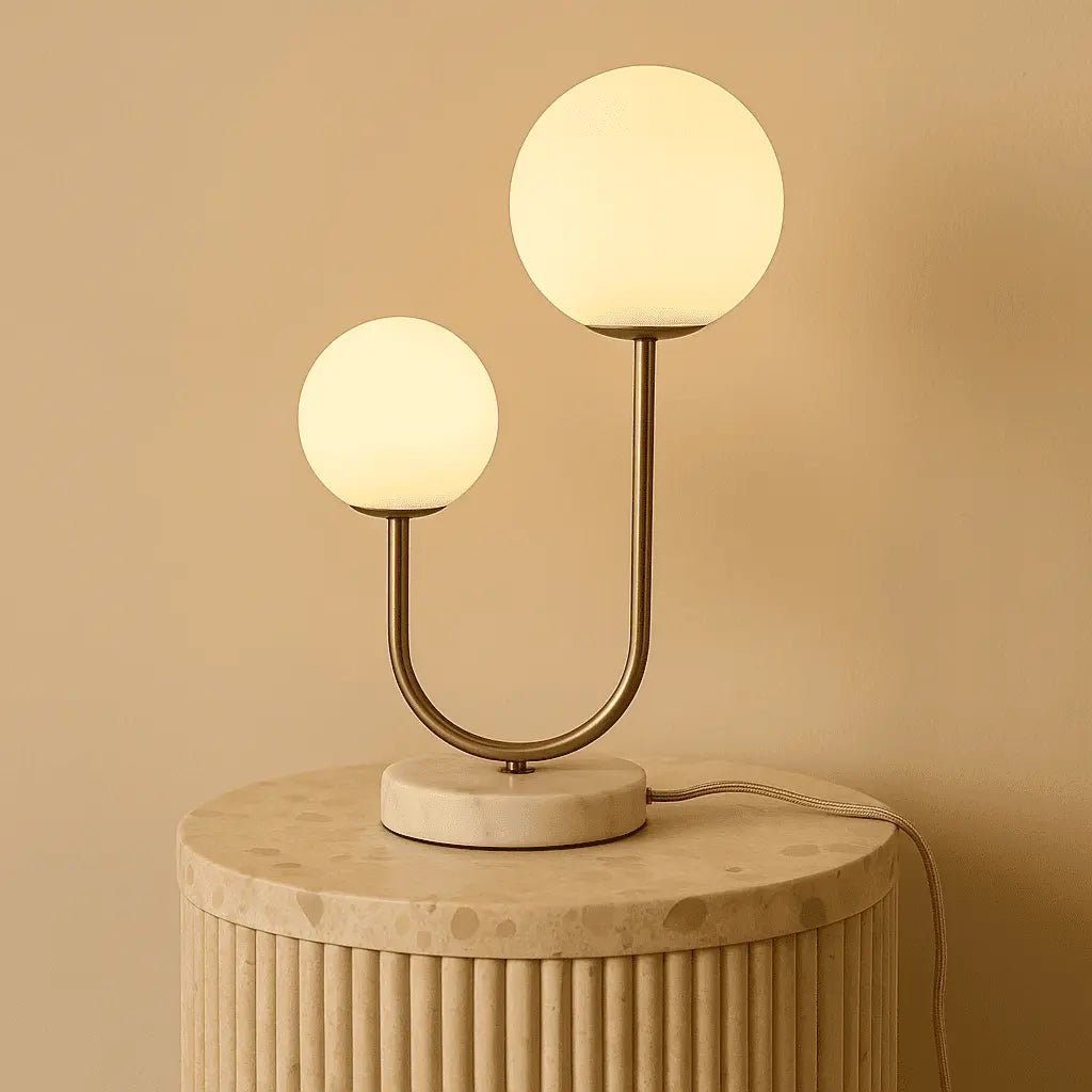 Tafellamp Giorgia Marmer - Lampen van Matglas - Lamp - BUVV Home