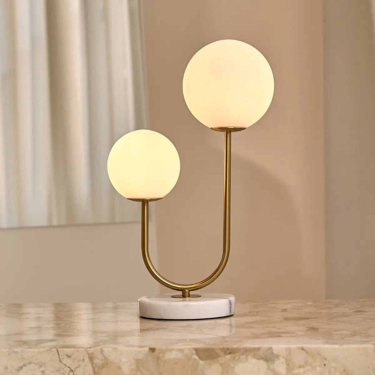 Tafellamp Giorgia Marmer - Lampen van Matglas - Lamp - BUVV Home