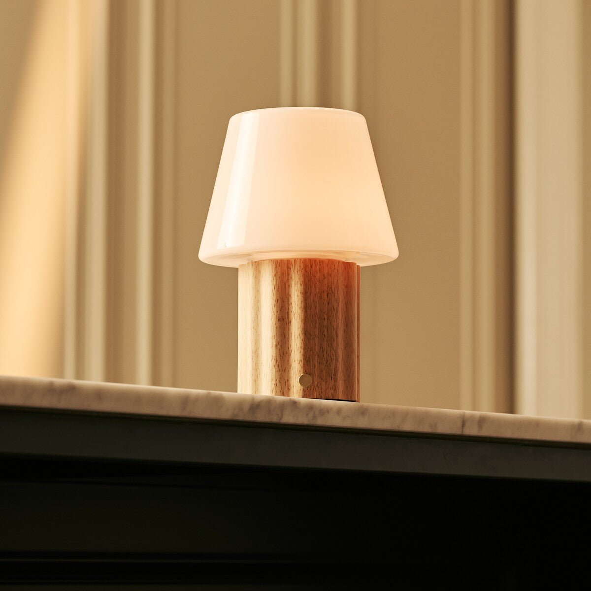 Tafellamp Javi Lichtbruin -Lamp-BUVV Home