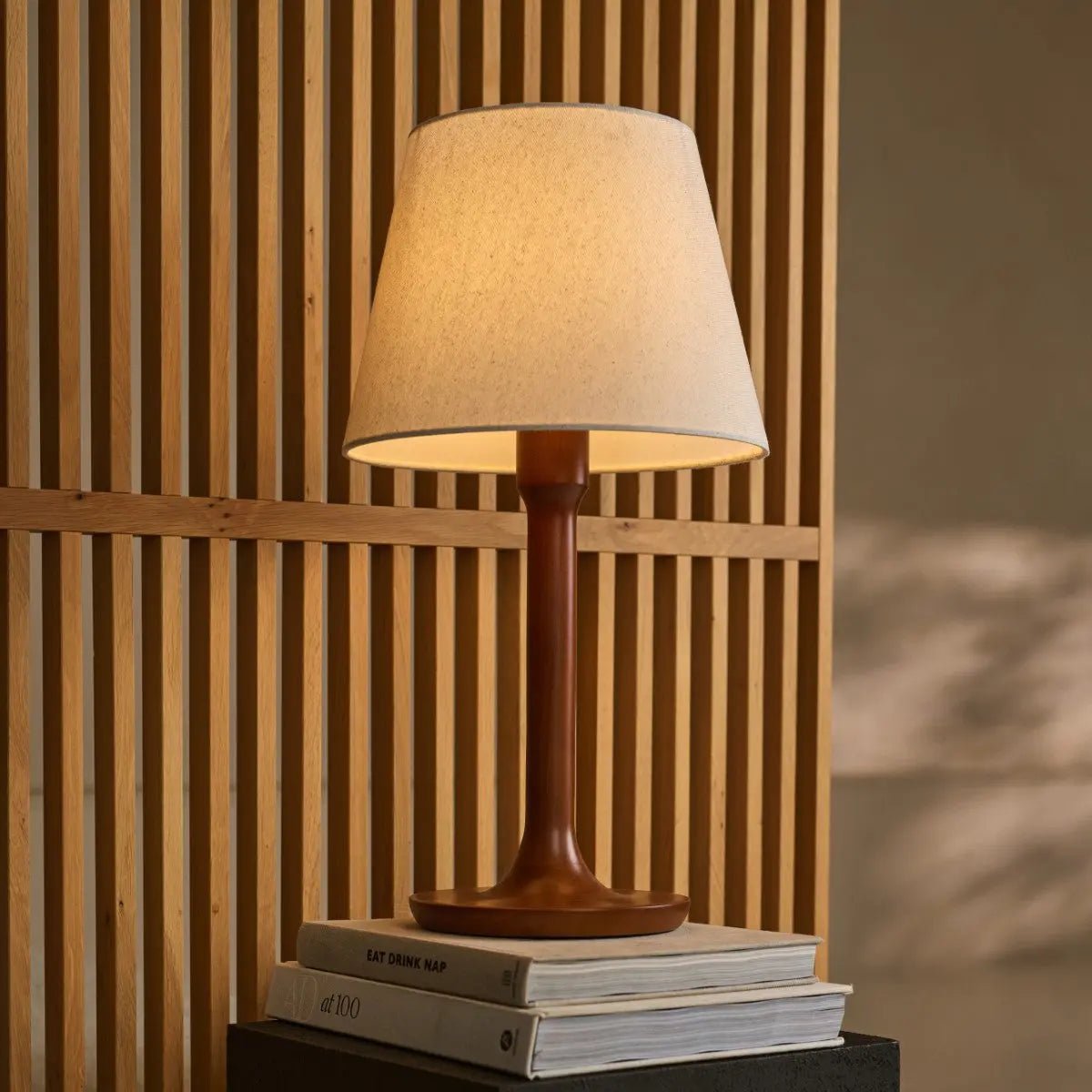 Tafellamp Nova Kastanjebruin - Stijlvolle verlichting - Lamp - BUVV Home