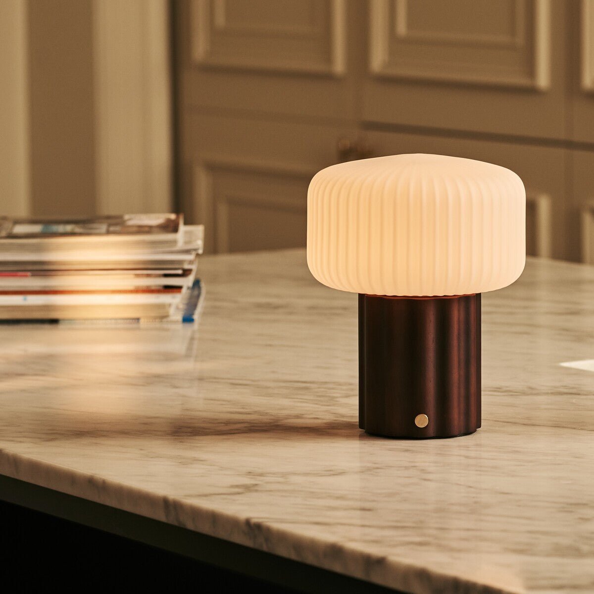 Tafellamp Robin Donkerbruin -Lamp-BUVV Home
