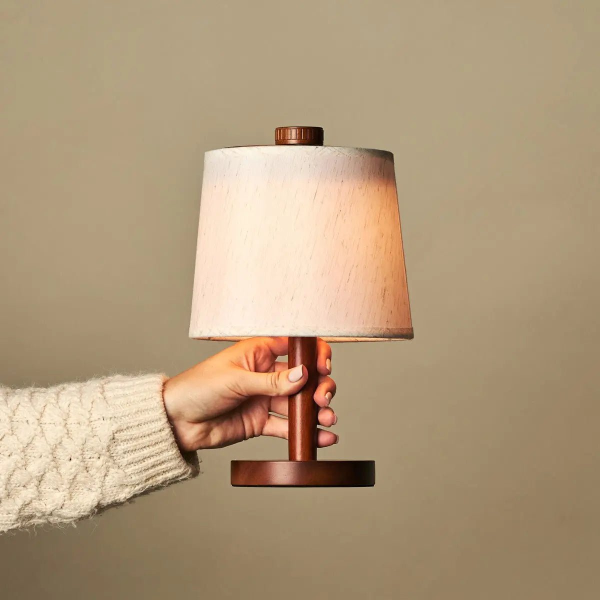 Tafellamp Rover Kastanjebruin - snoerloos - Lamp - BUVV Home