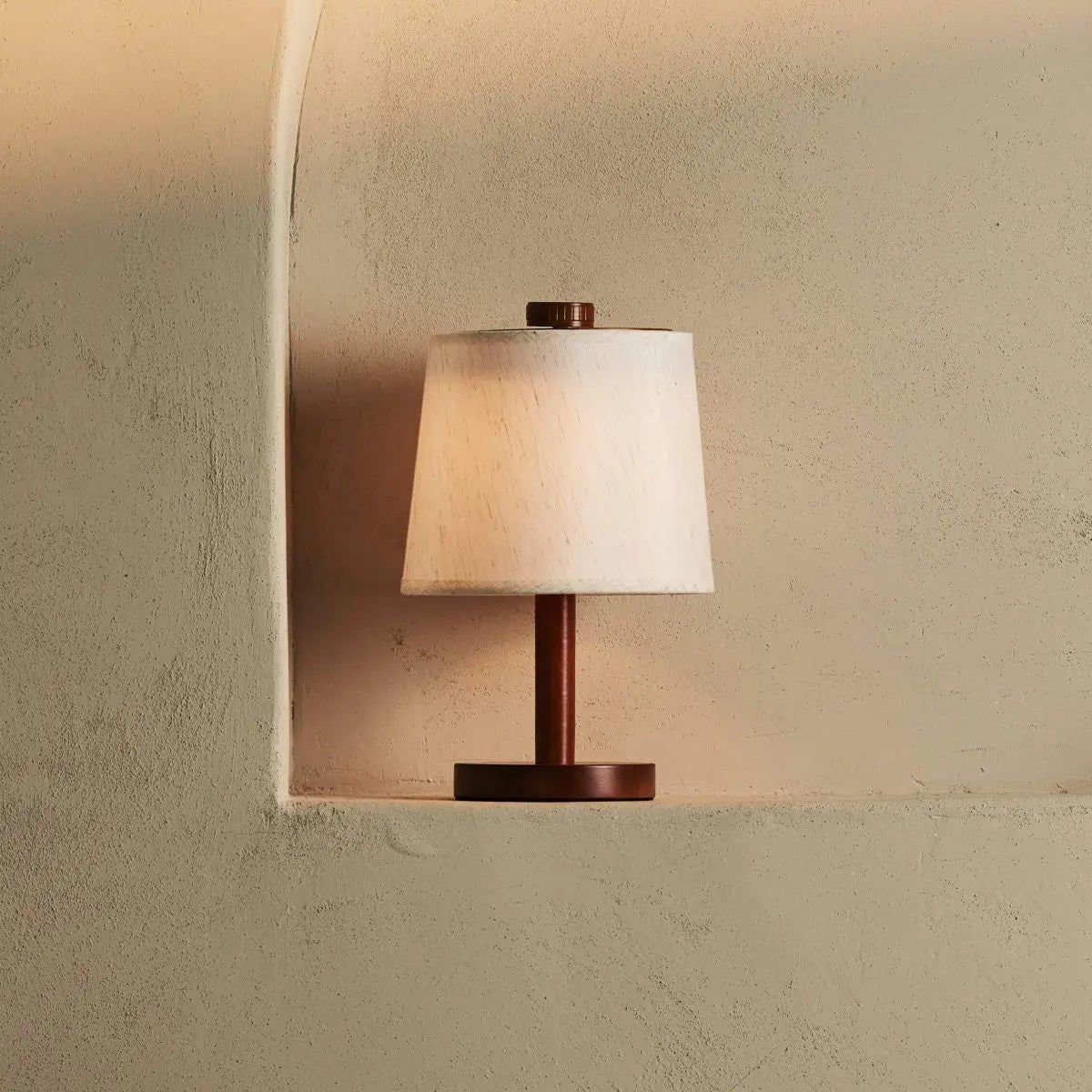 Tafellamp Rover Kastanjebruin - snoerloos - Lamp - BUVV Home