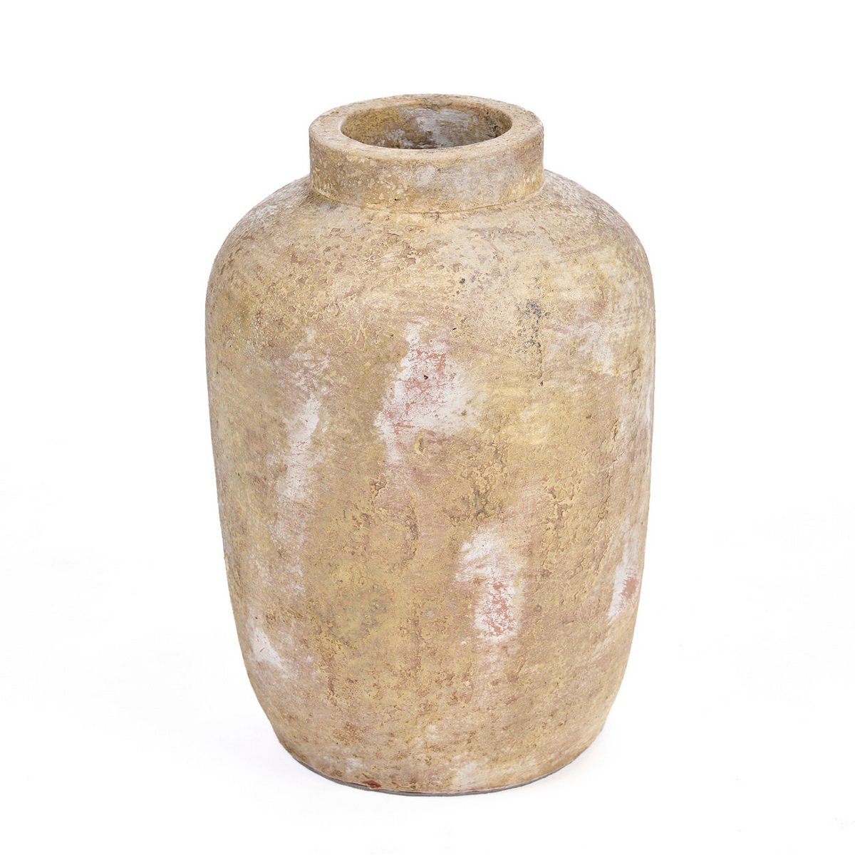Vaas Clay Echo Vaas - Crème - M - Vaas - BUVV Home