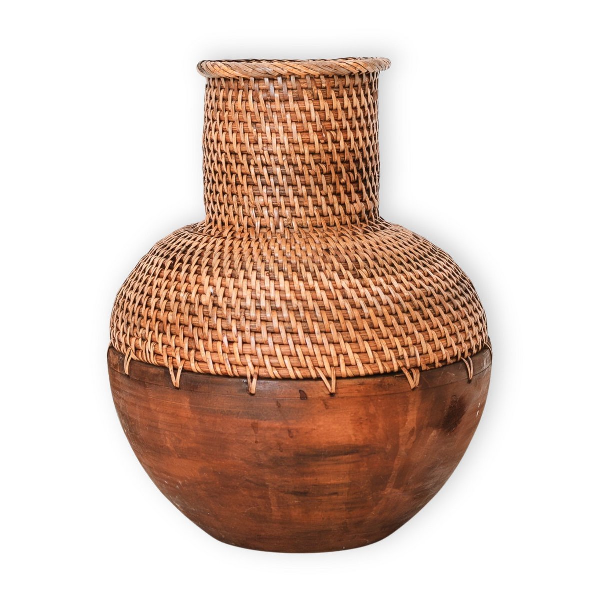 Vaas KAMARI Bruin (Ø 22 cm) - Vaas - BUVV Home