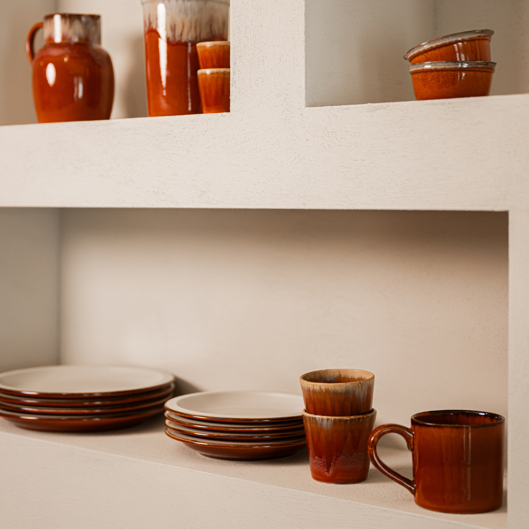 Kom Pottery Caramel (Ø9 cm)