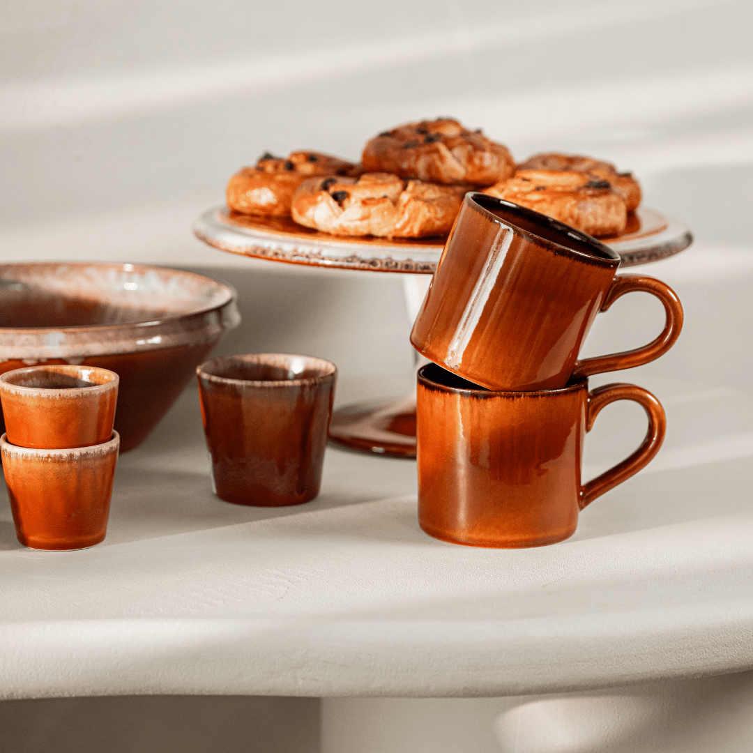 Beker Pottery Caramel (0.38 L) -Koffiekopje-BUVV Home