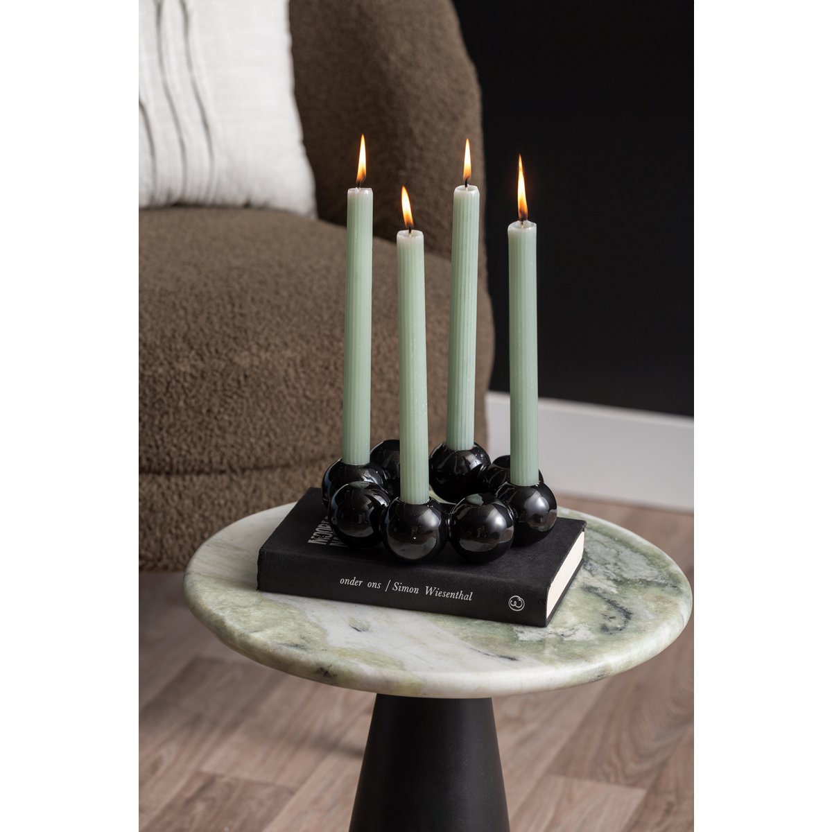Bijzettafel Force Marmer Groen - Bijzettafel - BUVV Home