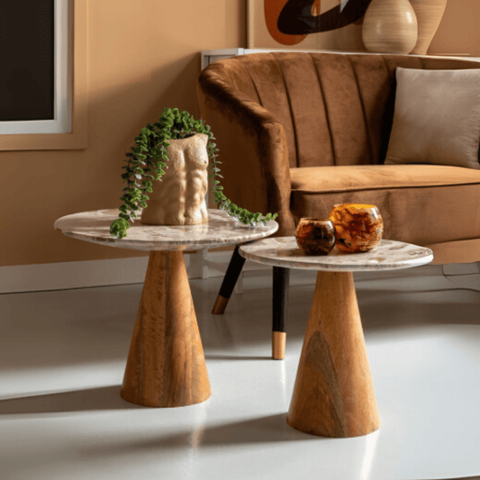 Bijzettafel Force Marmer - Bijzettafel - BUVV Home