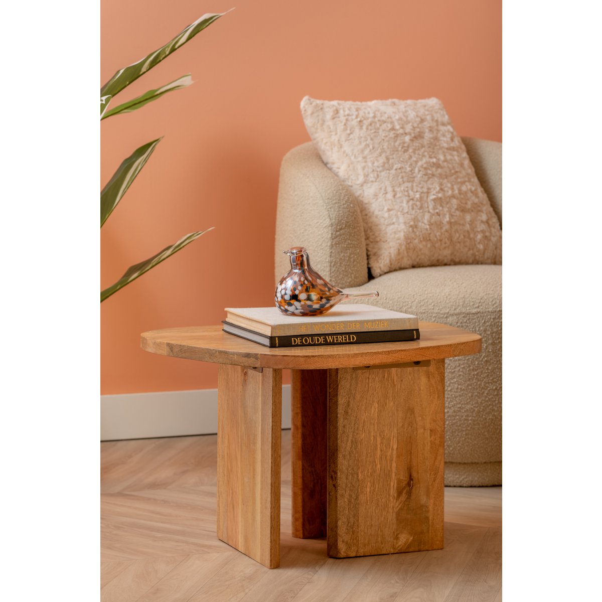 Bijzettafel Organic Mangohout - Bijzettafel - BUVV Home