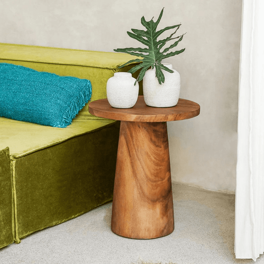 Bijzettafel Timber Conic Naturel - BUVV Home