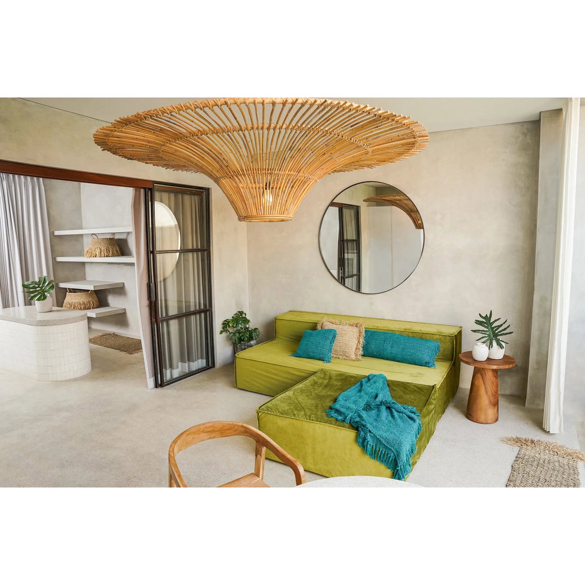 Bijzettafel Timber Conic Naturel - BUVV Home
