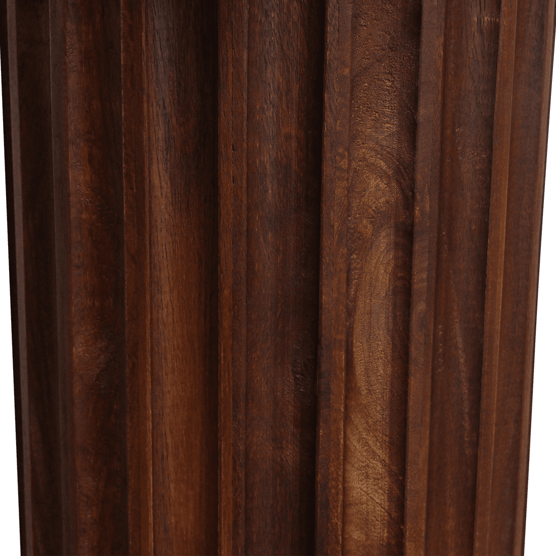 Bullnose bijzettafel bruin 50 cm - Mangohout - Bijzettafel - BUVV Home