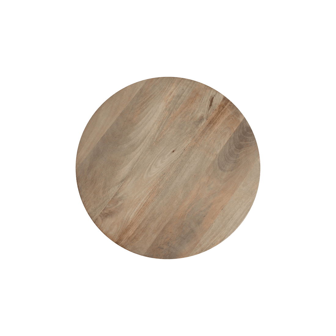 Bullnose bijzettafel naturel 55 cm - Mangohout - Bijzettafel - BUVV Home