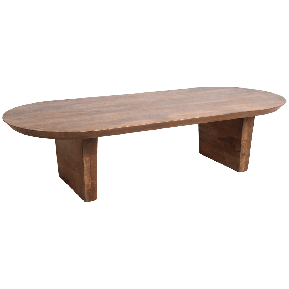 Bullnose salontafel bruin - Mangohout - Salontafel - BUVV Home