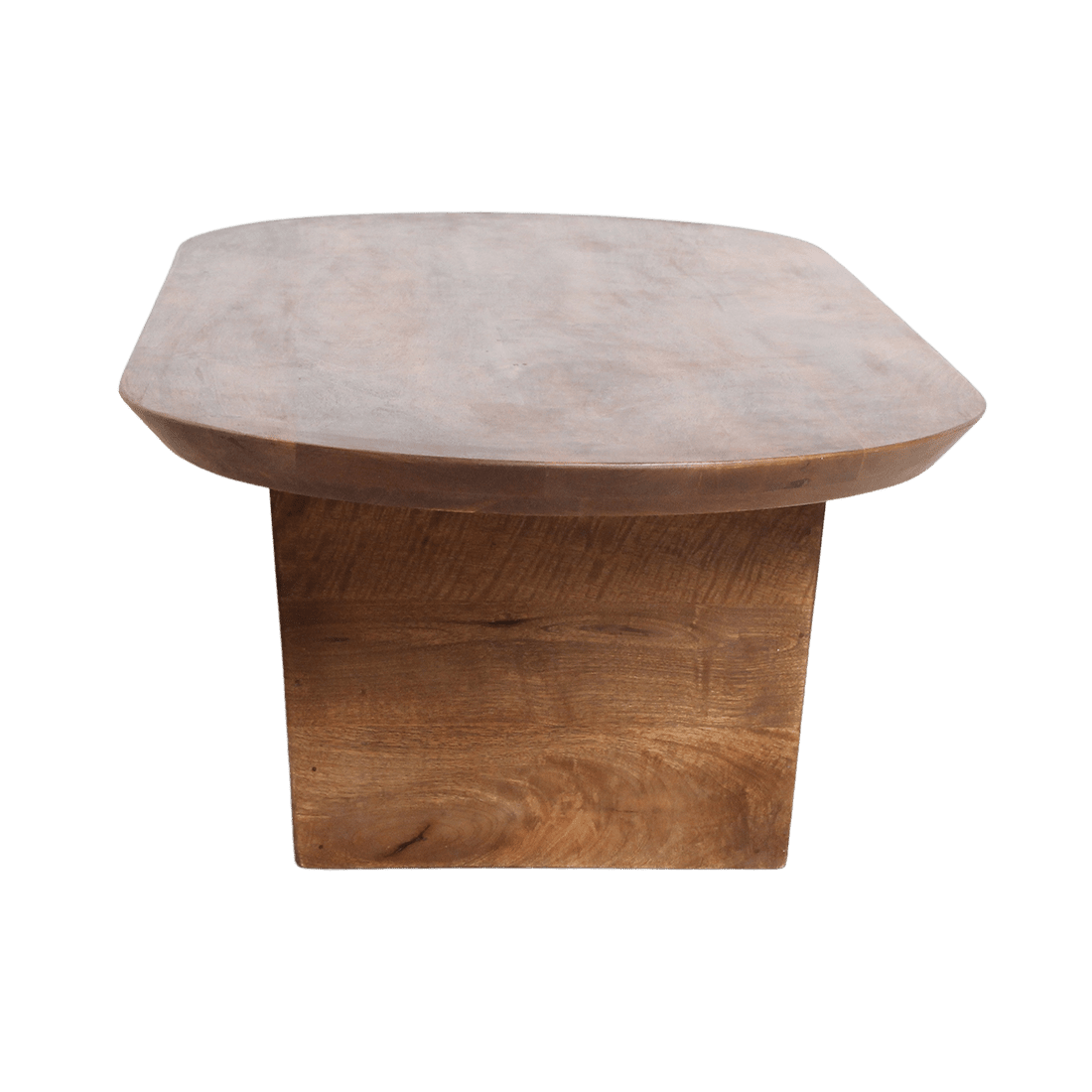 Bullnose salontafel bruin - Mangohout - Salontafel - BUVV Home