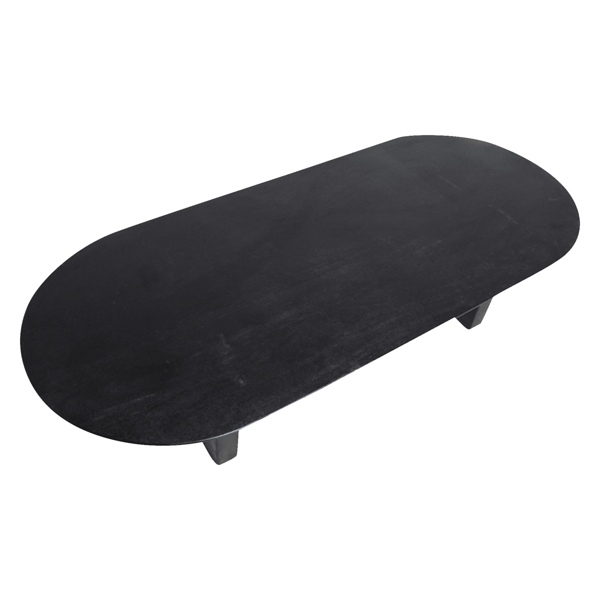 Bullnose salontafel zwart - Mangohout - Salontafel - BUVV Home