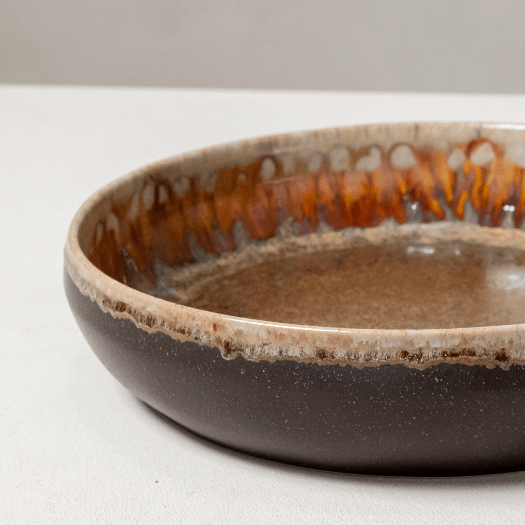 Diepbord Pottery Mocha (Ø22 cm) - Bord - BUVV Home