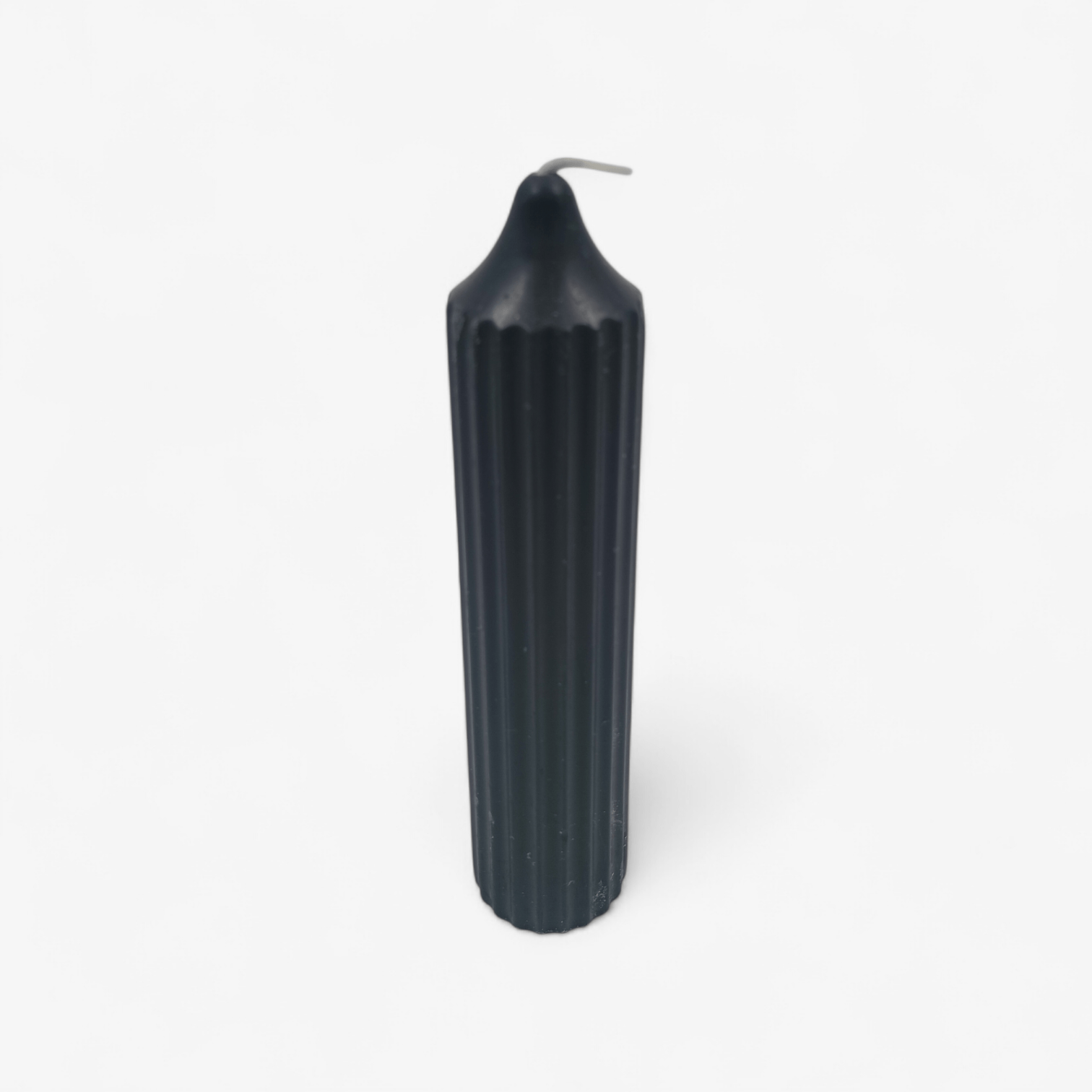 Dinerkaars Ribbel Zwart - 15 cm - BUVV Home