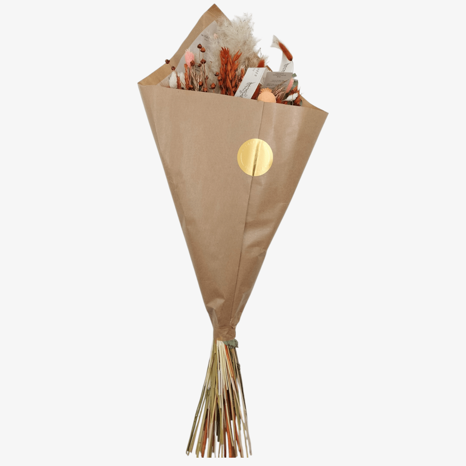 Droogbloemen Boeket Exclusive Sweet Caramel - Large - Droogbloemen - BUVV Home