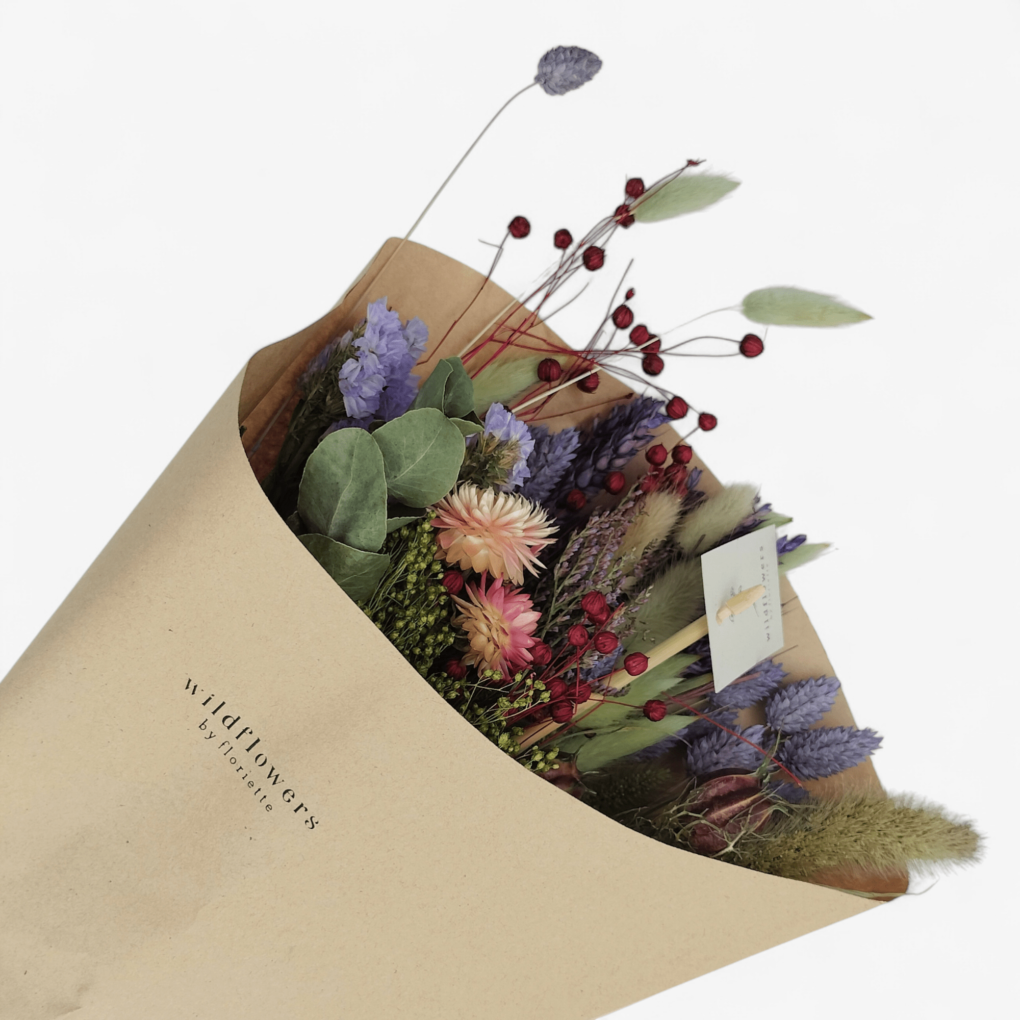 Droogbloemen Boeket Purple Dusk - Medium - Droogbloemen - BUVV Home
