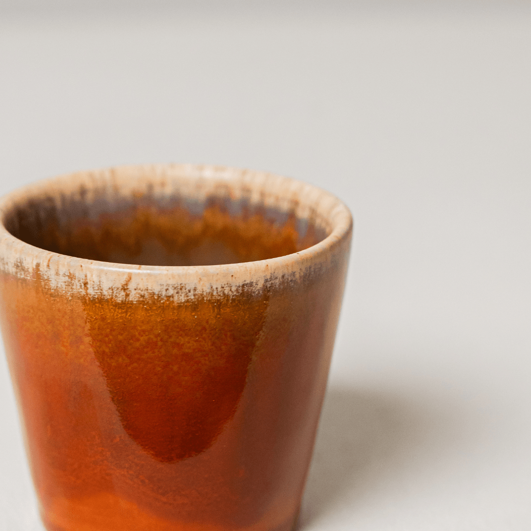 Espresso Kopje Pottery Caramel -Koffiekopje-BUVV Home