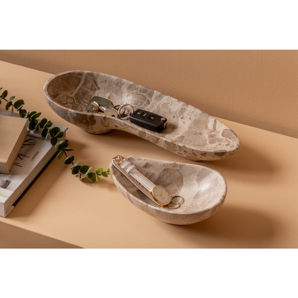 Flower Bowl Marmer Groot - Schaal - BUVV Home