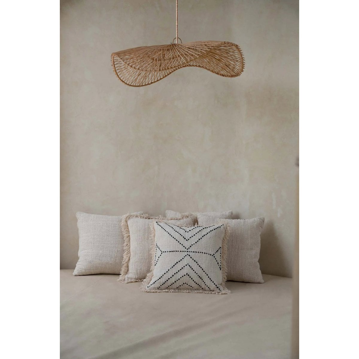 Hanglamp Chapeau - Naturel - L - Lamp - BUVV Home