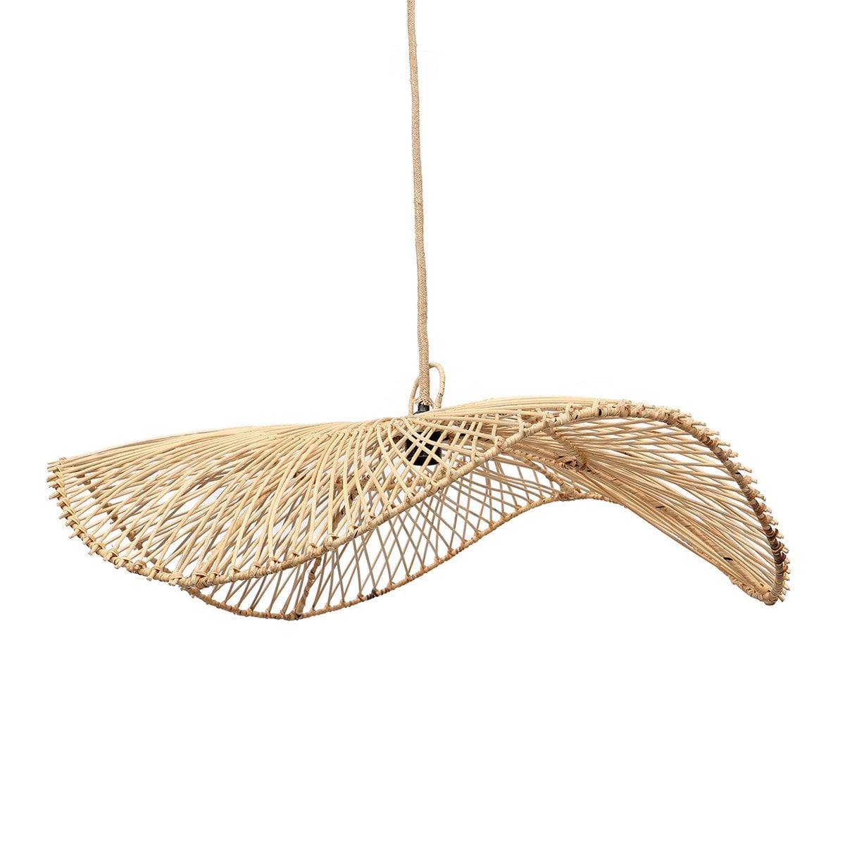 Hanglamp Chapeau - Naturel - L - Lamp - BUVV Home