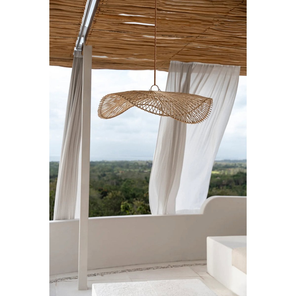 Hanglamp Chapeau - Naturel - L - Lamp - BUVV Home