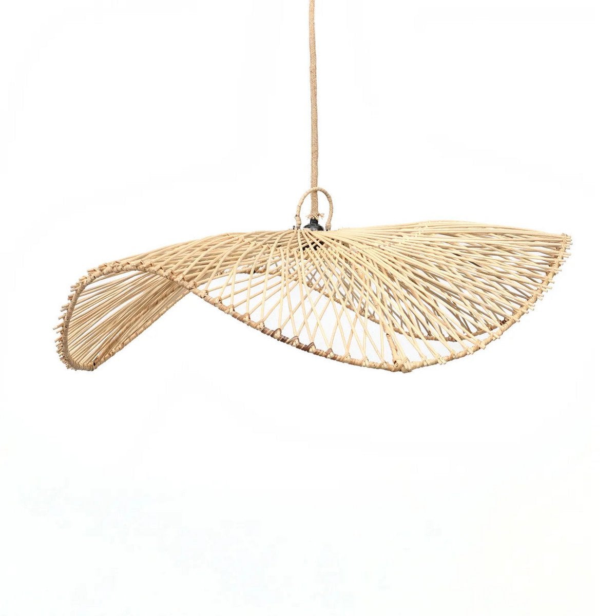 Hanglamp Chapeau - Naturel - L - Lamp - BUVV Home