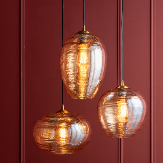 Hanglamp Glamour Cone - Amber - Lamp - BUVV Home