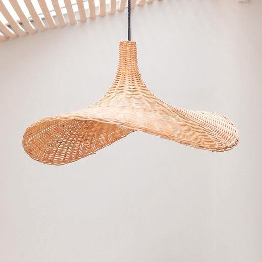 Hanglamp SAYAN - Handgevlochten Rotan (2 maten) - Lamp - BUVV Home