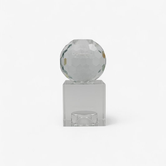 Kaarsenhouder Crystal Art Square - KaarsenhouderGlazen accessoiresGlazen KaarsenstandaardBUVV Home