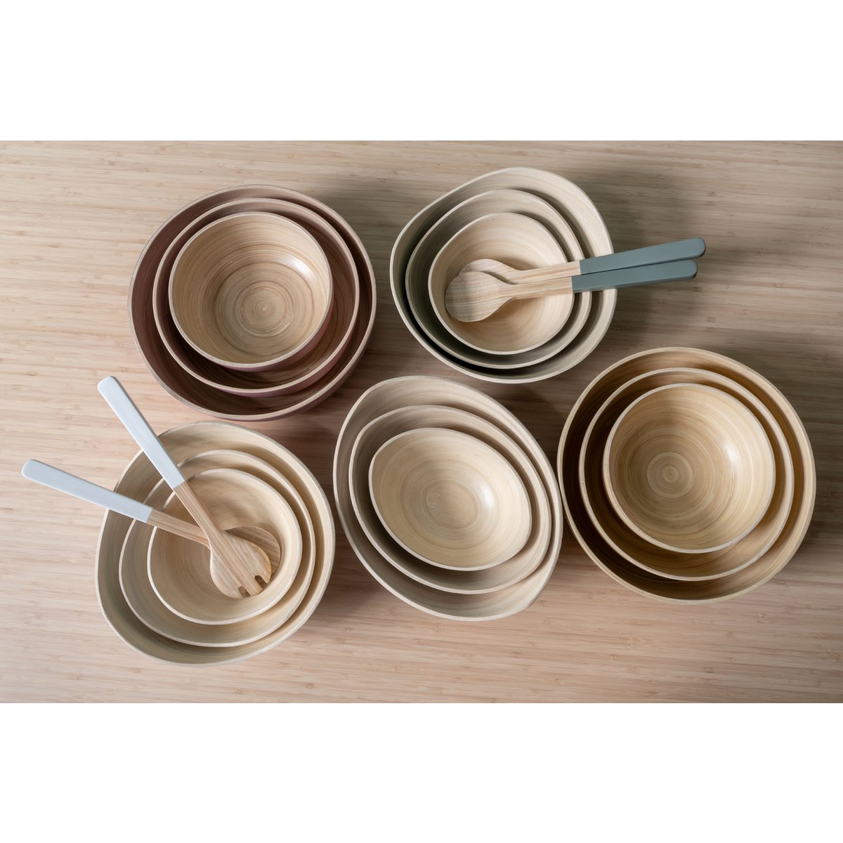 Kommenset Puro Rond - Beige - Kom - BUVV Home