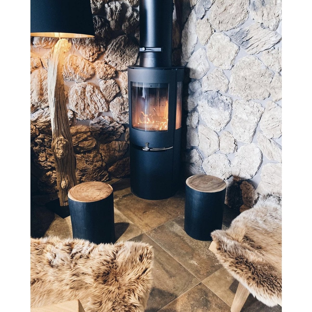 Kruk Tribe - Natuurlijk Zwart - Bijzettafel - BUVV Home