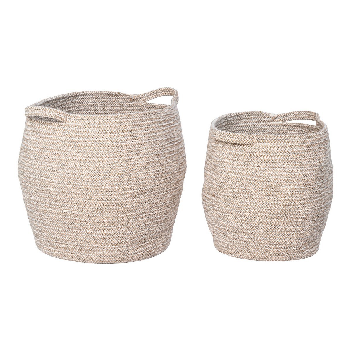 Lamas Mandenset Beige - Set van 2 - Mand - BUVV Home