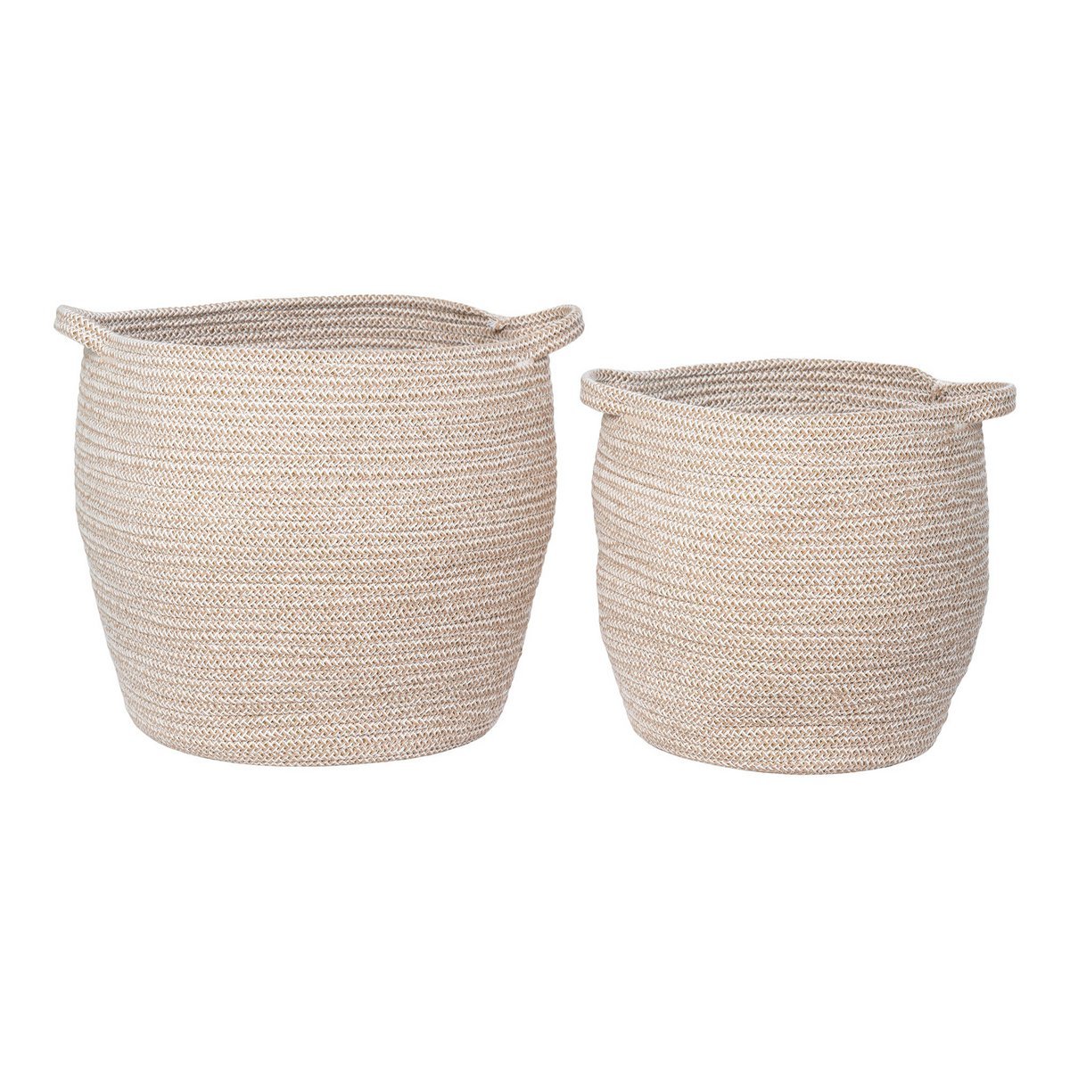 Lamas Mandenset Beige - Set van 2 - Mand - BUVV Home