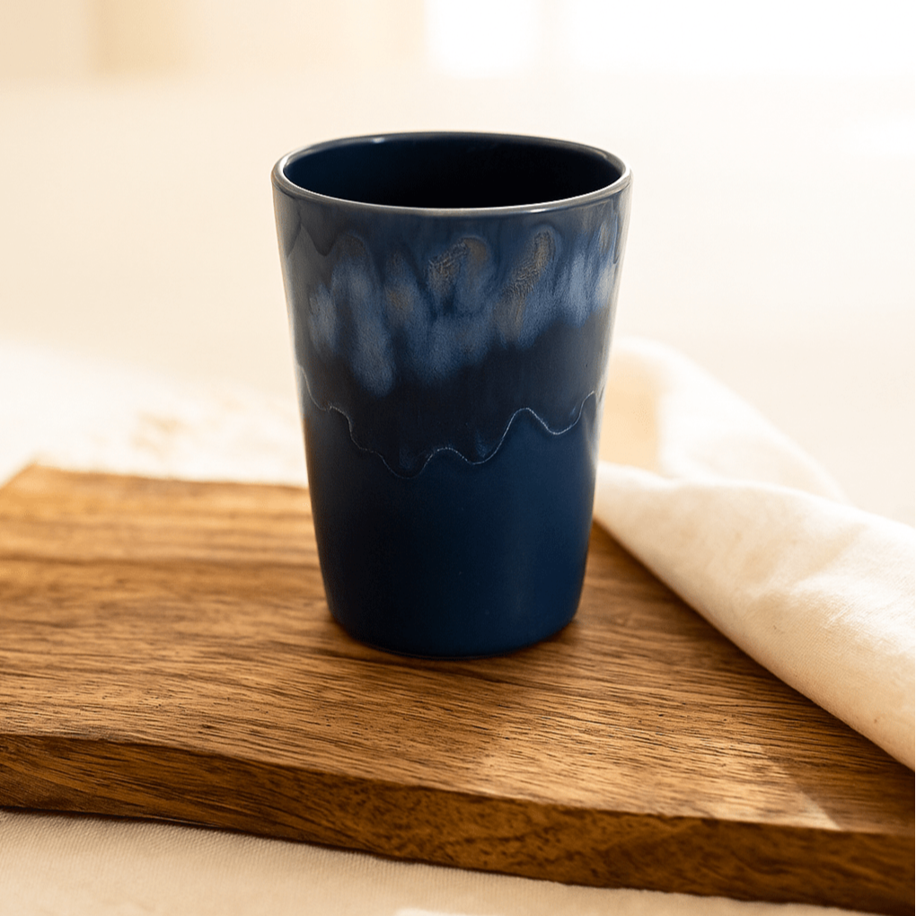 Latte Kop Ocean Blue - Koffiekopje - BUVV Home