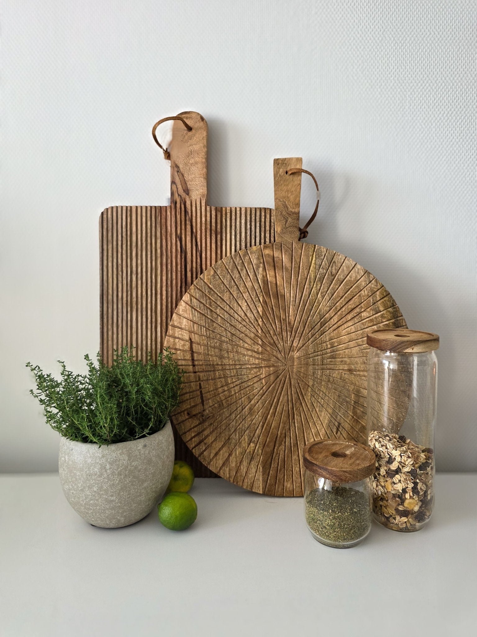 Leeff Luxe Rechthoekige Houten Serveerplank - Snijplank - BUVV Home