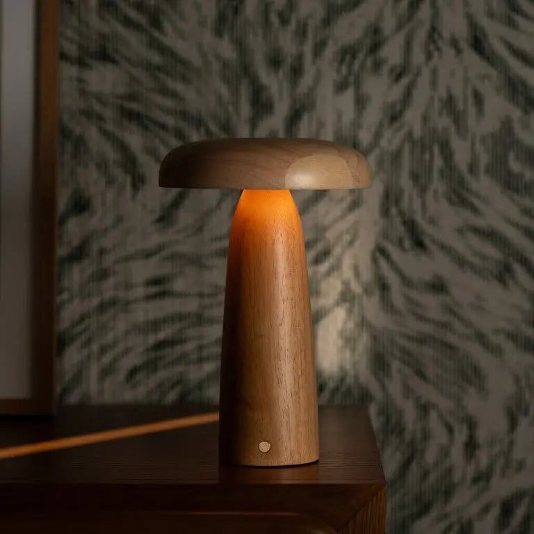 Lennart Lichtbruine Houten Tafellamp - Lamp - BUVV Home
